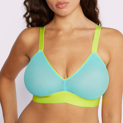 Triangle Bralette | Silky Mesh | Archive (Mojito)