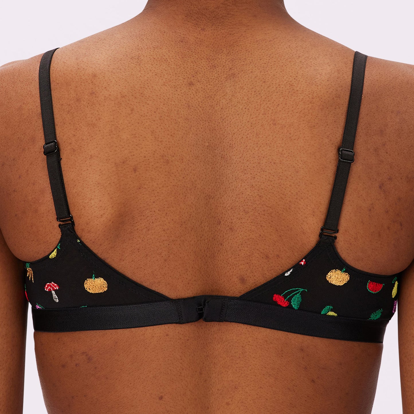 Triangle Bralette | Silky Mesh (Eightball)