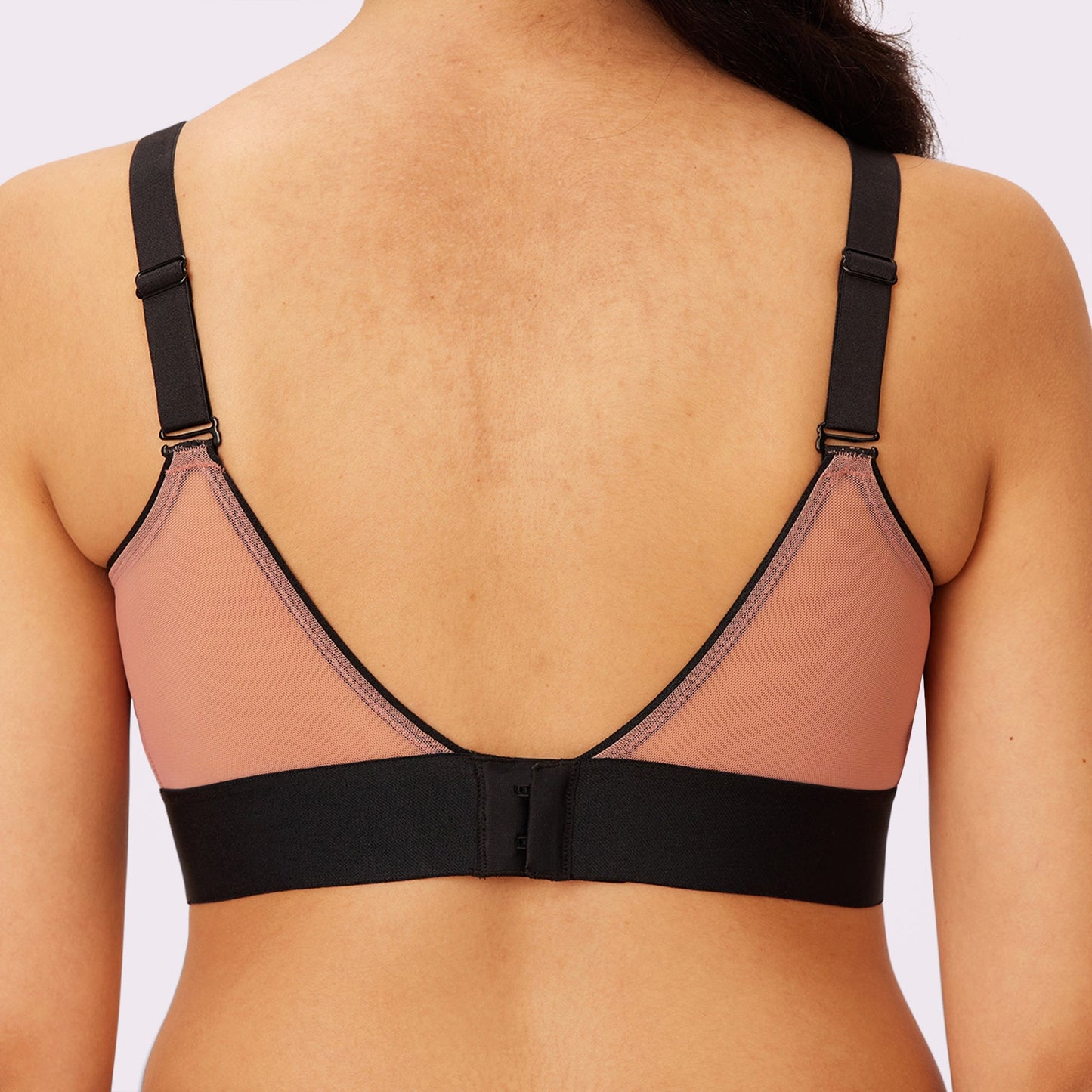 Triangle Bralette | Silky Mesh | Archive (Hot Honey Butterfly)