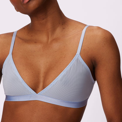 Triangle Bralette | Silky Mesh | Archive (Tide Pool)