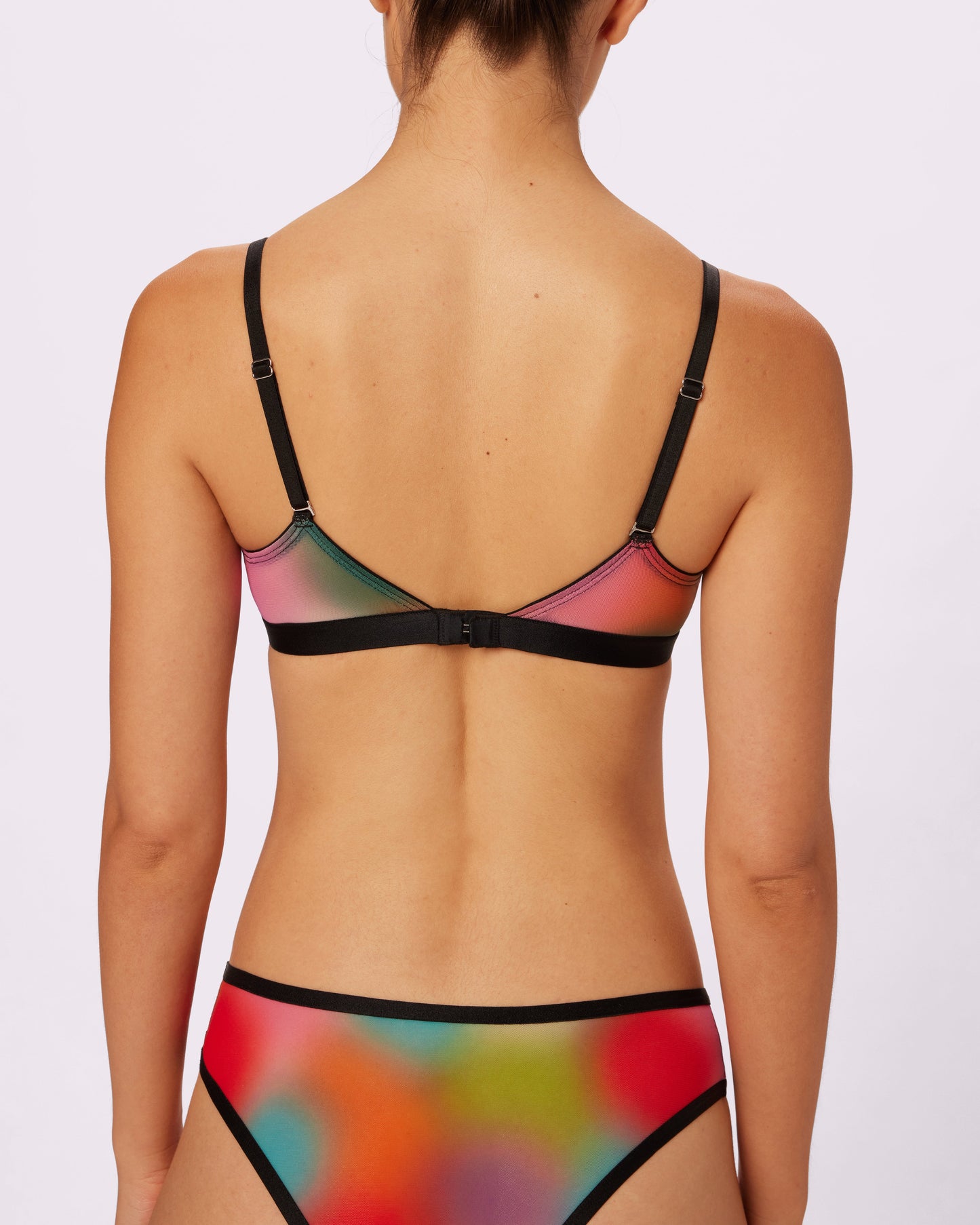 Triangle Bralette | Silky Mesh (Supernova)