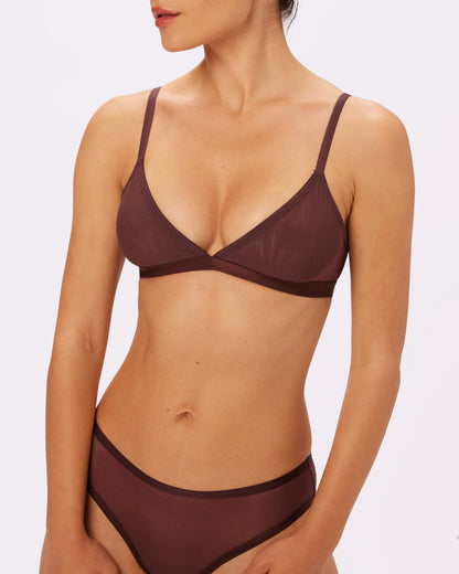Triangle Bralette | Silky Mesh | Archive (Pony)