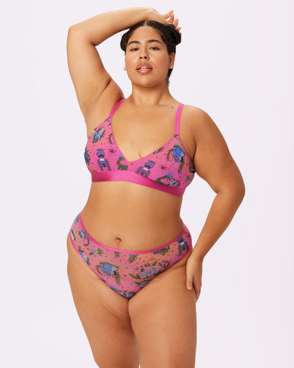 Triangle Bralette | Silky Mesh | Archive (Smutty Toile)