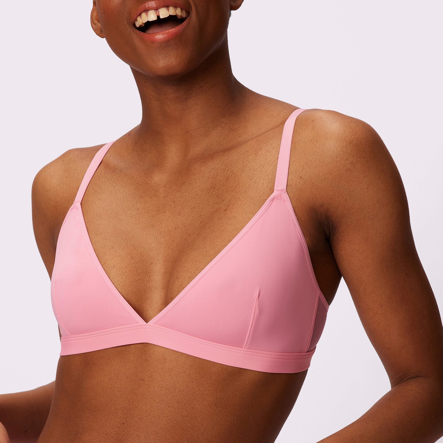 Re:Play Triangle Bralette | Ultra-Soft Re:Play | Archive (Bubble Gum)