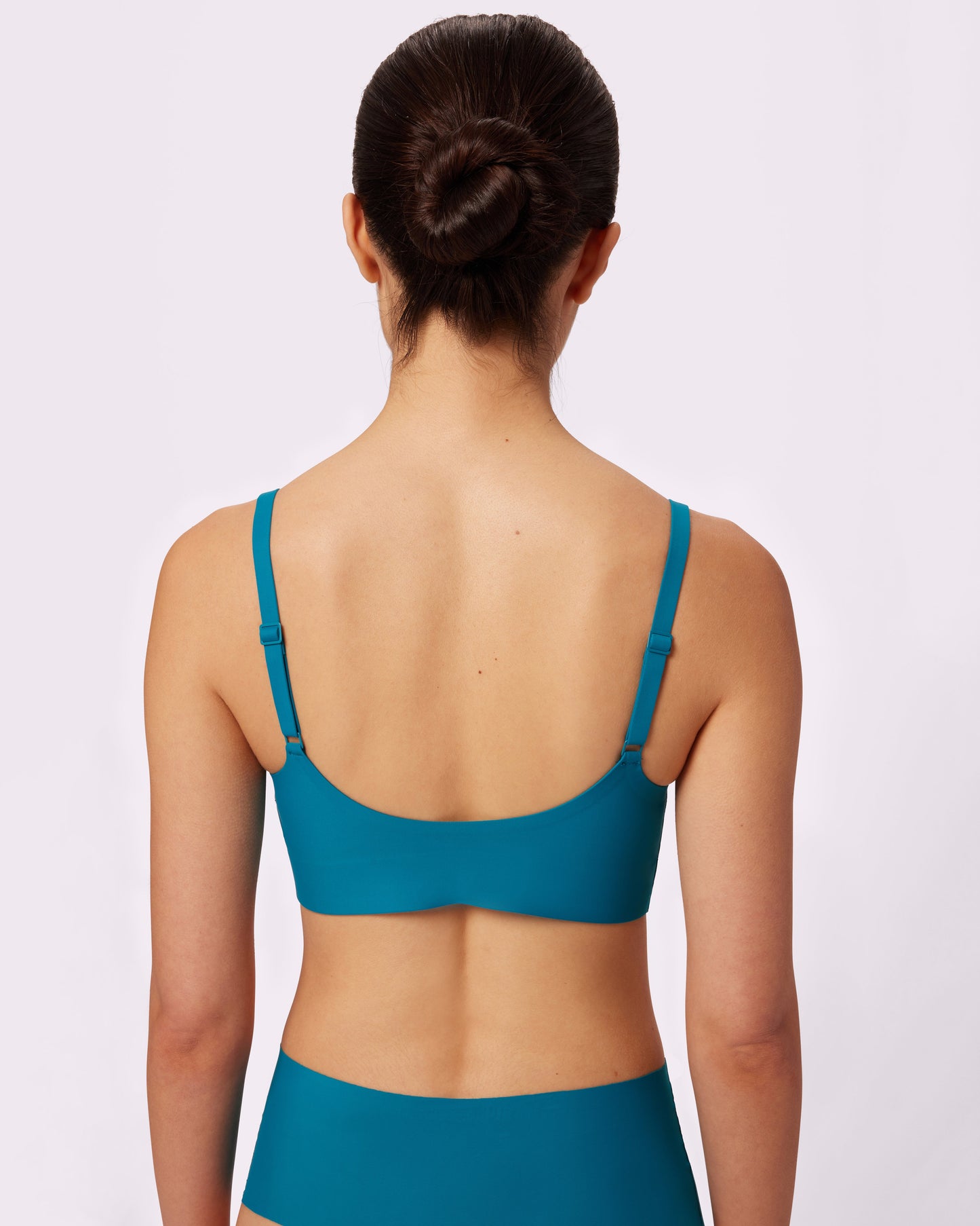 Smooth Lift Triangle Bralette | Seamless Universal (Lagoon)
