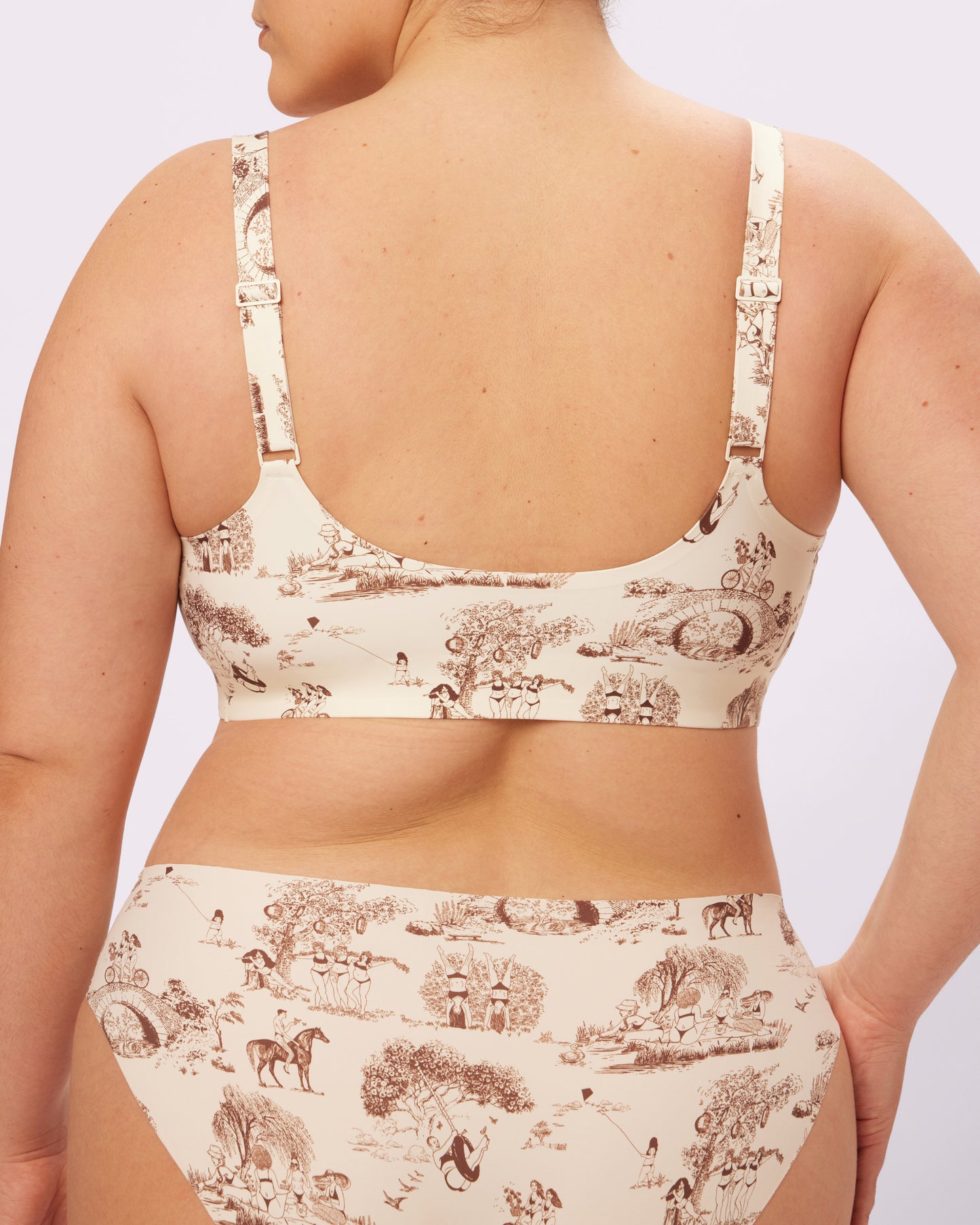 Smooth Lift Triangle Bralette | Seamless Universal | Archive (Toile)