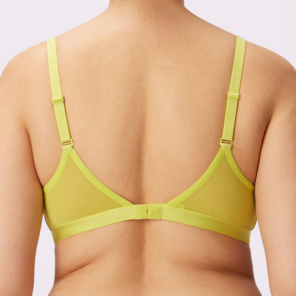 Triangle Bralette | Silky Mesh (Eightball)