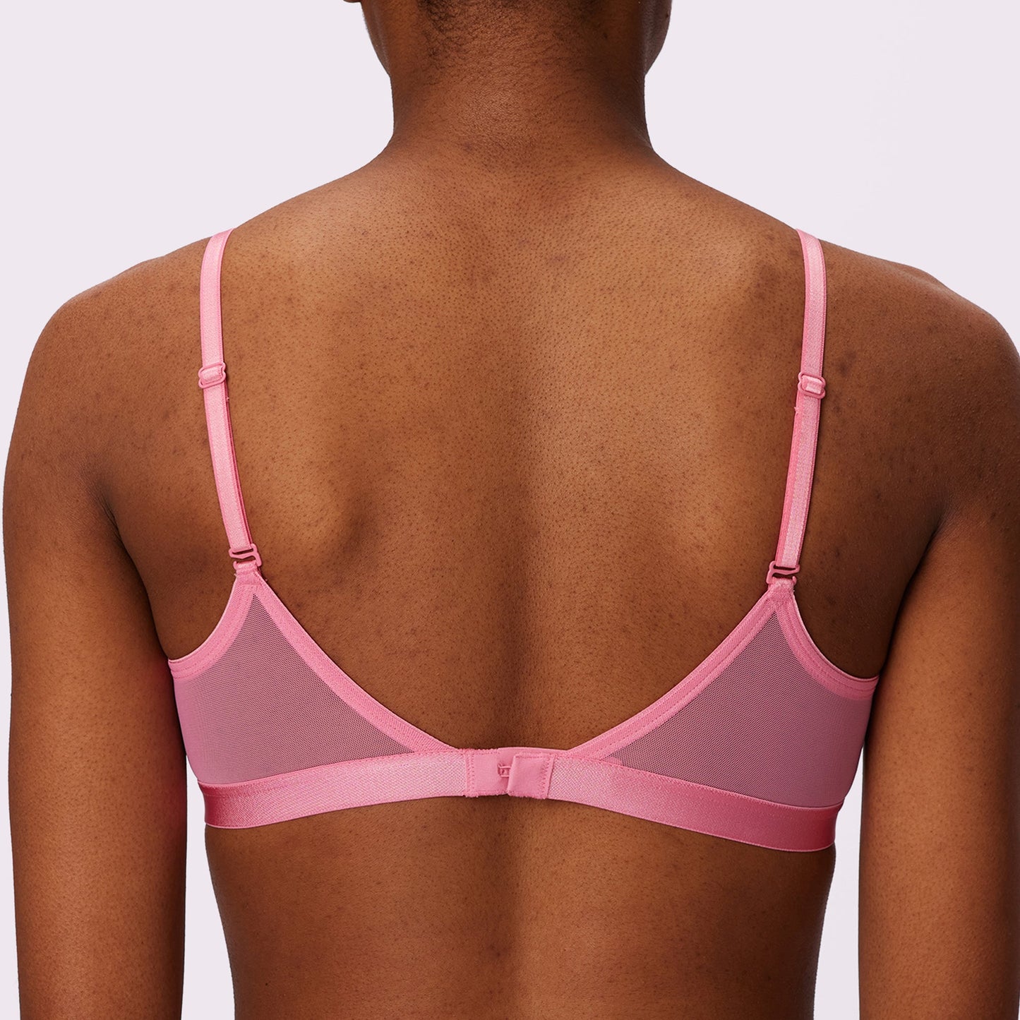 Triangle Bralette | Silky Mesh (Eightball)