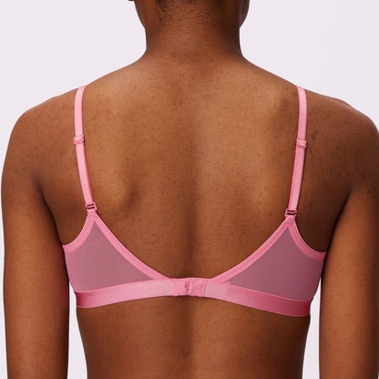 Triangle Bralette | Silky Mesh (Eightball)