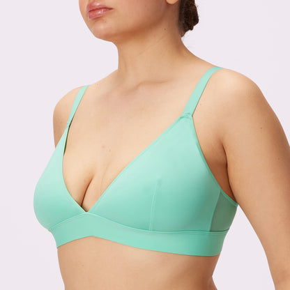 Re:Play Triangle Bralette | Ultra-Soft Re:Play | Archive (Buttermint)