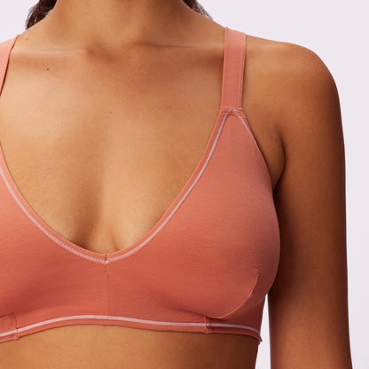 Vintage Soft Triangle Bralette | New:Cotton (Eightball)