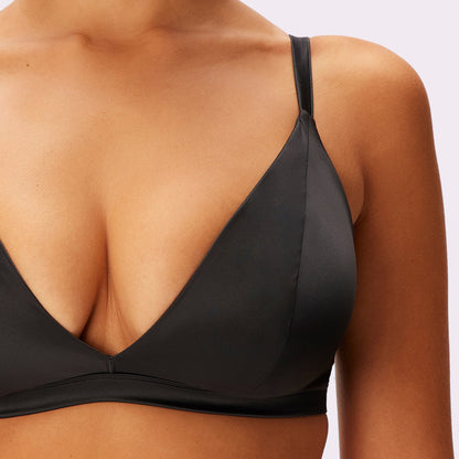 Luminous Glow Triangle Bralette | Glow Satin (Eightball)