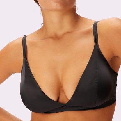 Luminous Glow Triangle Bralette | Glow Satin (Eightball)