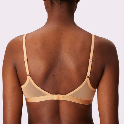 Triangle Bralette | Silky Mesh (Eightball)