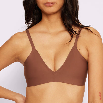 Smooth Lift Triangle Bralette | Seamless Universal | Archive (Coffee Bean)