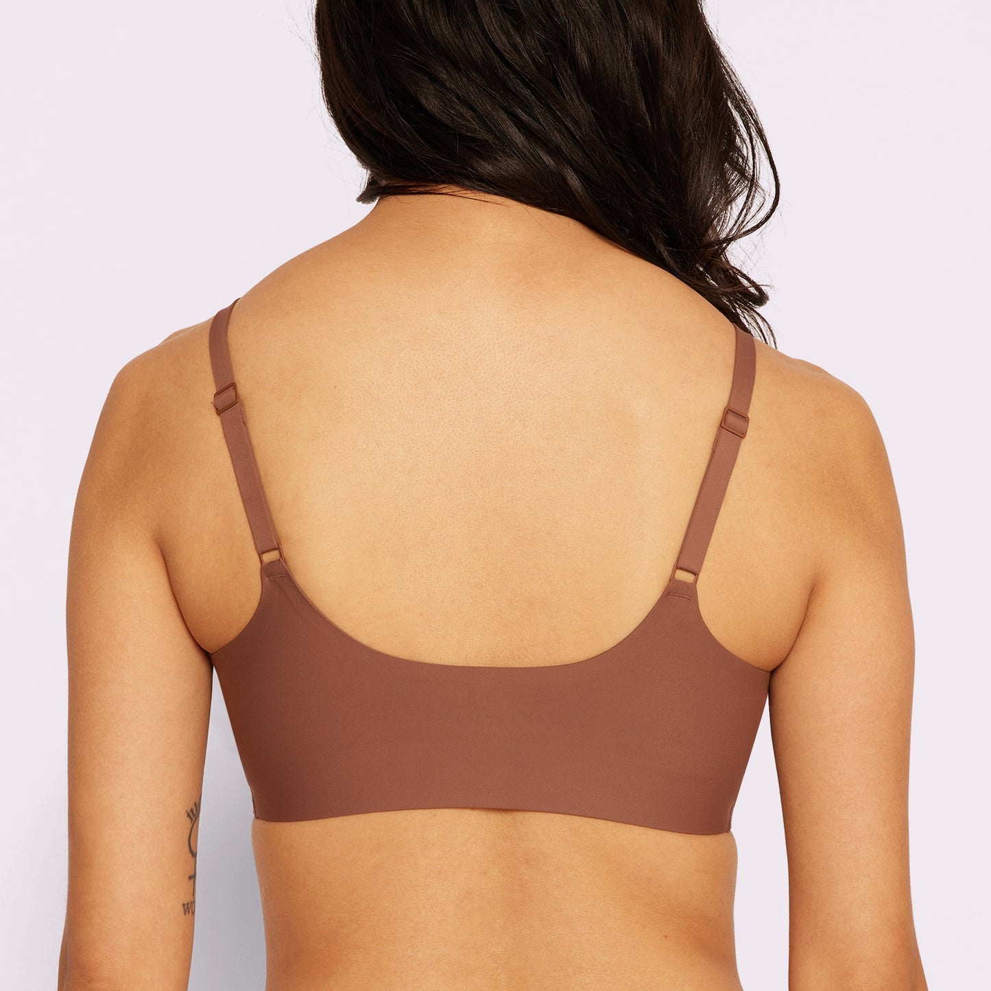 Smooth Lift Triangle Bralette | Seamless Universal | Archive (Coffee Bean)
