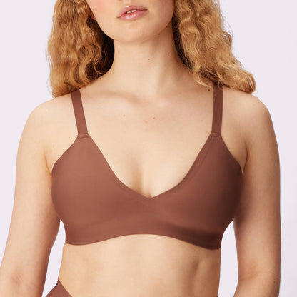 Smooth Lift Triangle Bralette | Seamless Universal | Archive (Coffee Bean)