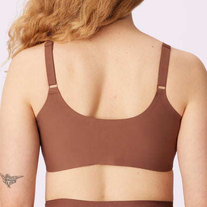 Smooth Lift Triangle Bralette | Seamless Universal | Archive (Coffee Bean)