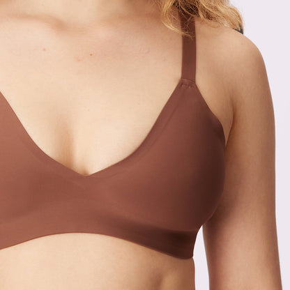 Smooth Lift Triangle Bralette | Seamless Universal | Archive (Coffee Bean)