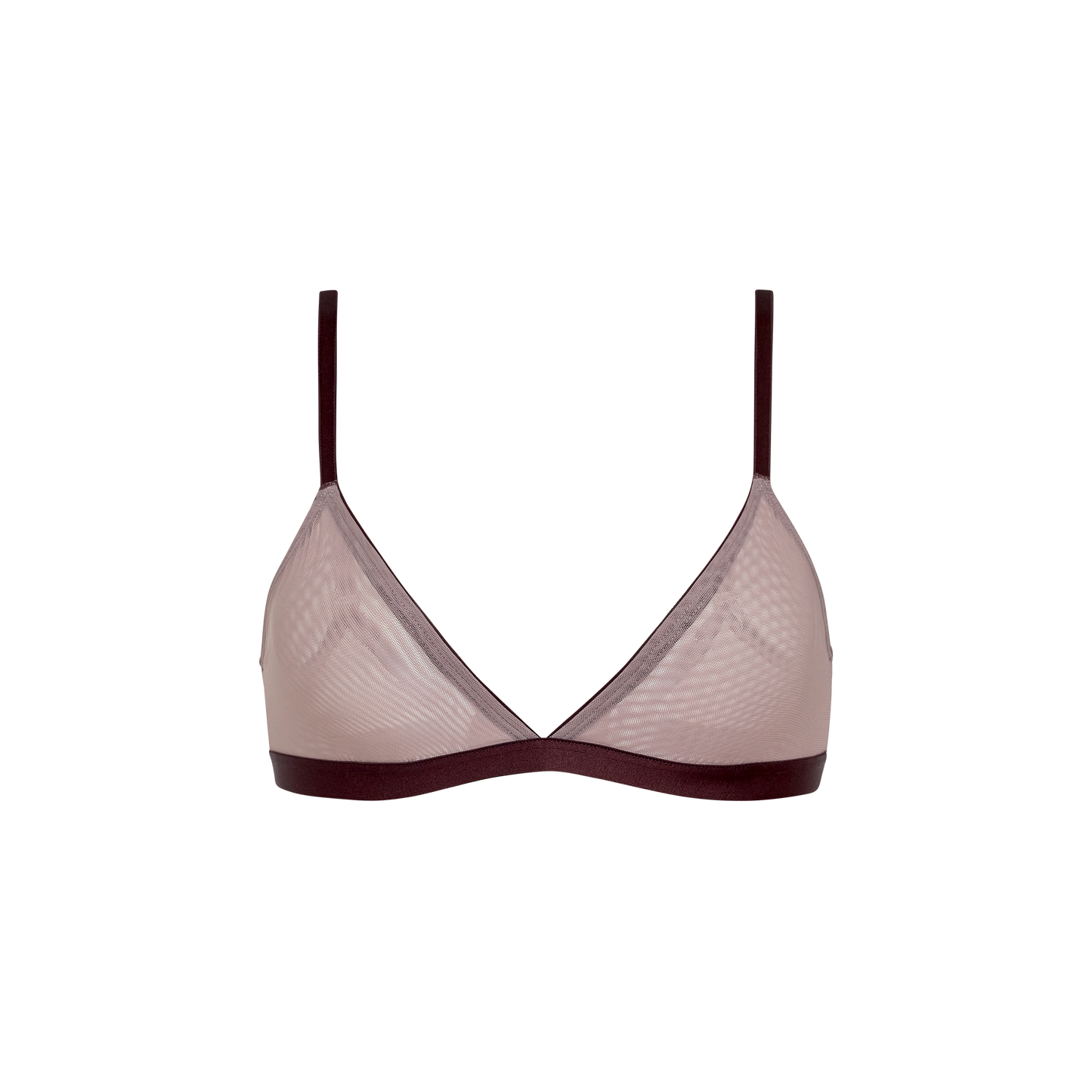 Triangle Bralette | Silky Mesh (Eightball)