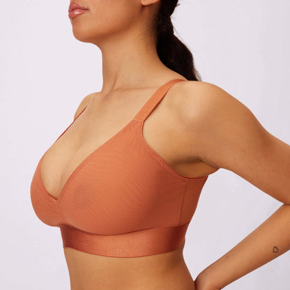 Triangle Bralette | Silky Mesh (Eightball)