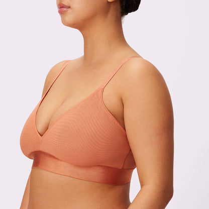 Triangle Bralette | Silky Mesh (Eightball)
