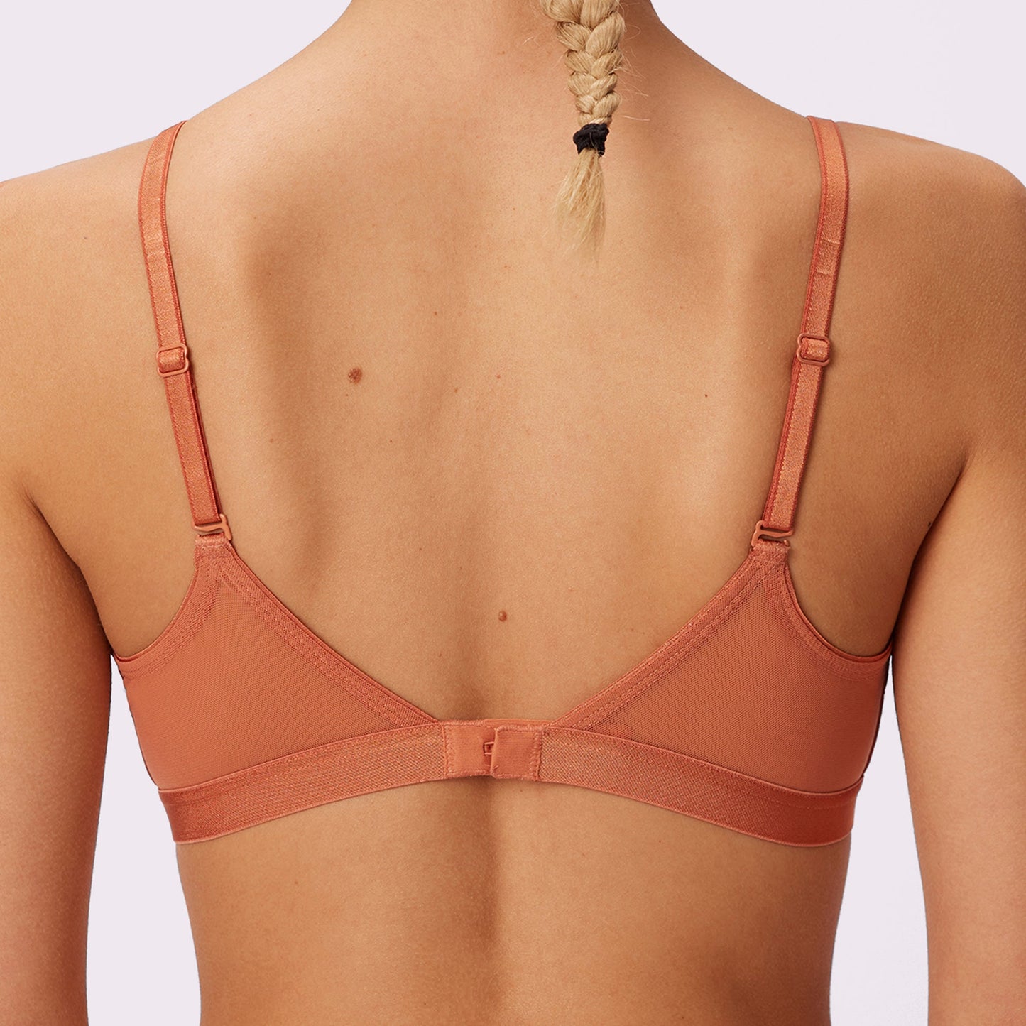 Triangle Bralette | Silky Mesh (Eightball)