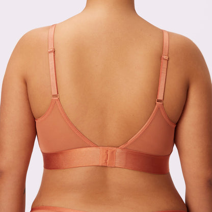 Triangle Bralette | Silky Mesh (Eightball)