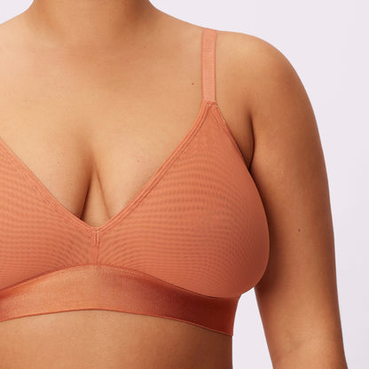 Triangle Bralette | Silky Mesh (Eightball)