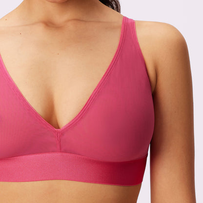 Triangle Bralette | Silky Mesh (Eightball)