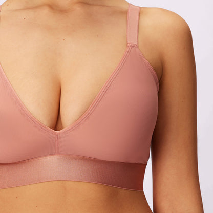 Triangle Bralette | Silky Mesh (Eightball)