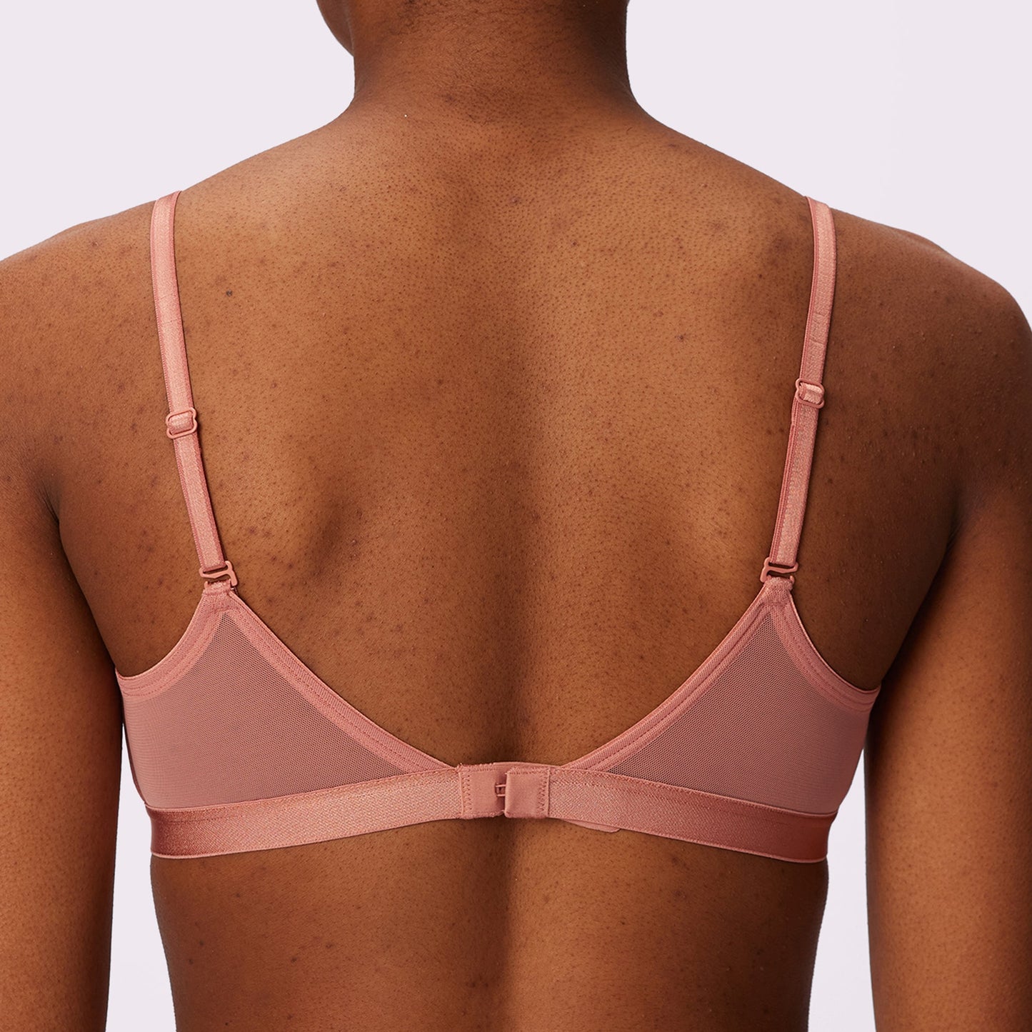 Triangle Bralette | Silky Mesh (Eightball)
