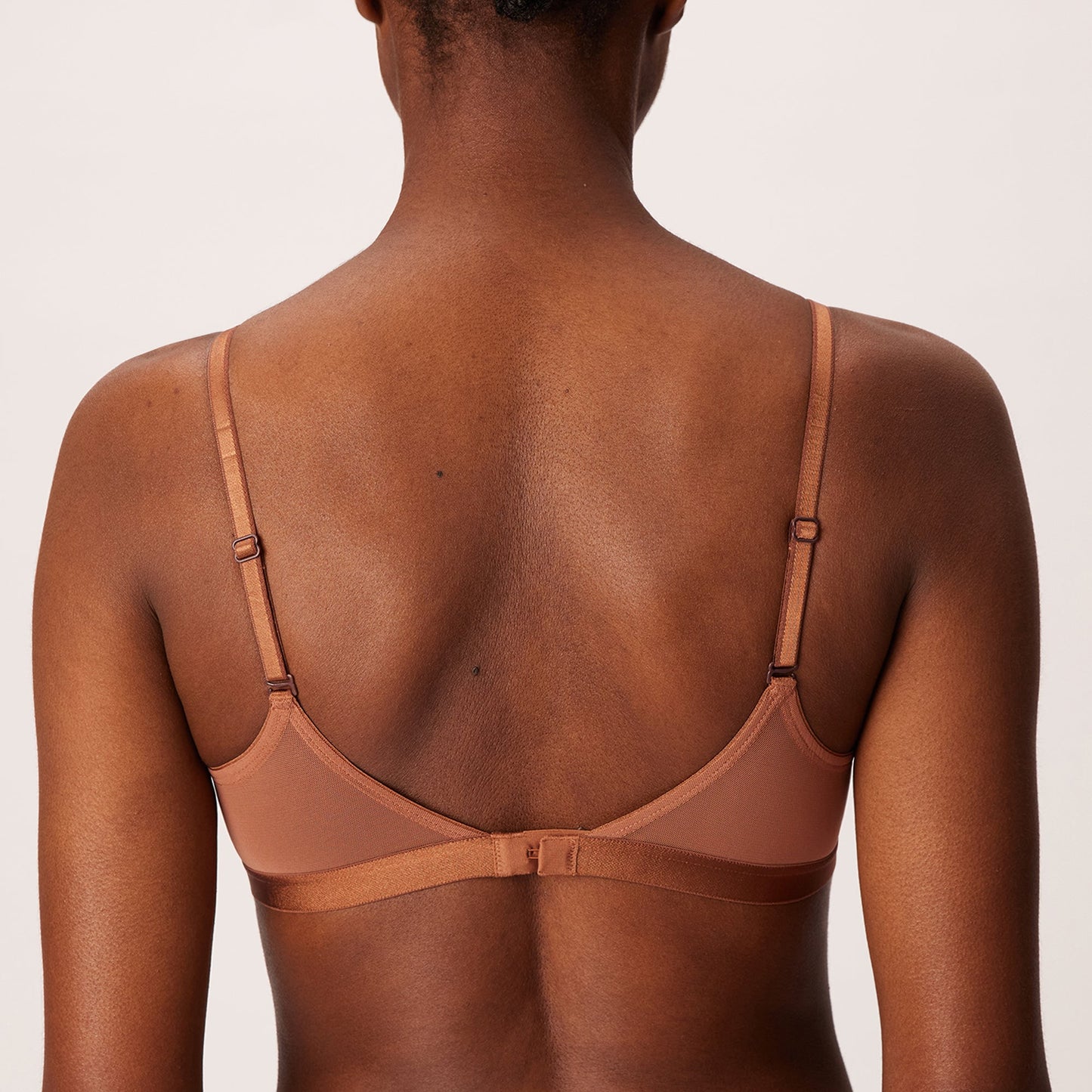 Triangle Bralette | Silky Mesh (Eightball)