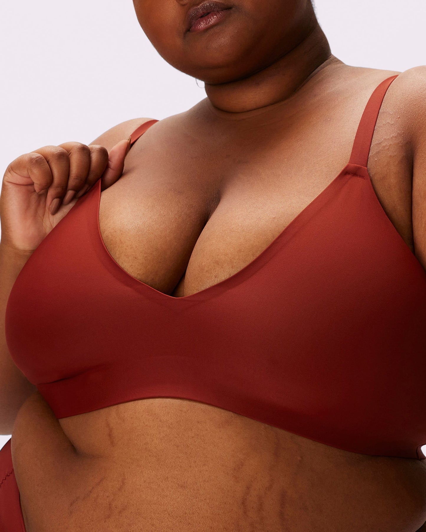Smooth Lift Triangle Bralette | Seamless Universal | Archive (Ketchup)