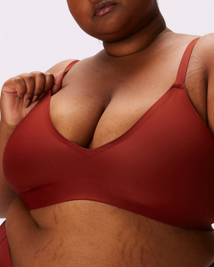 Smooth Lift Triangle Bralette | Seamless Universal | Archive (Ketchup)