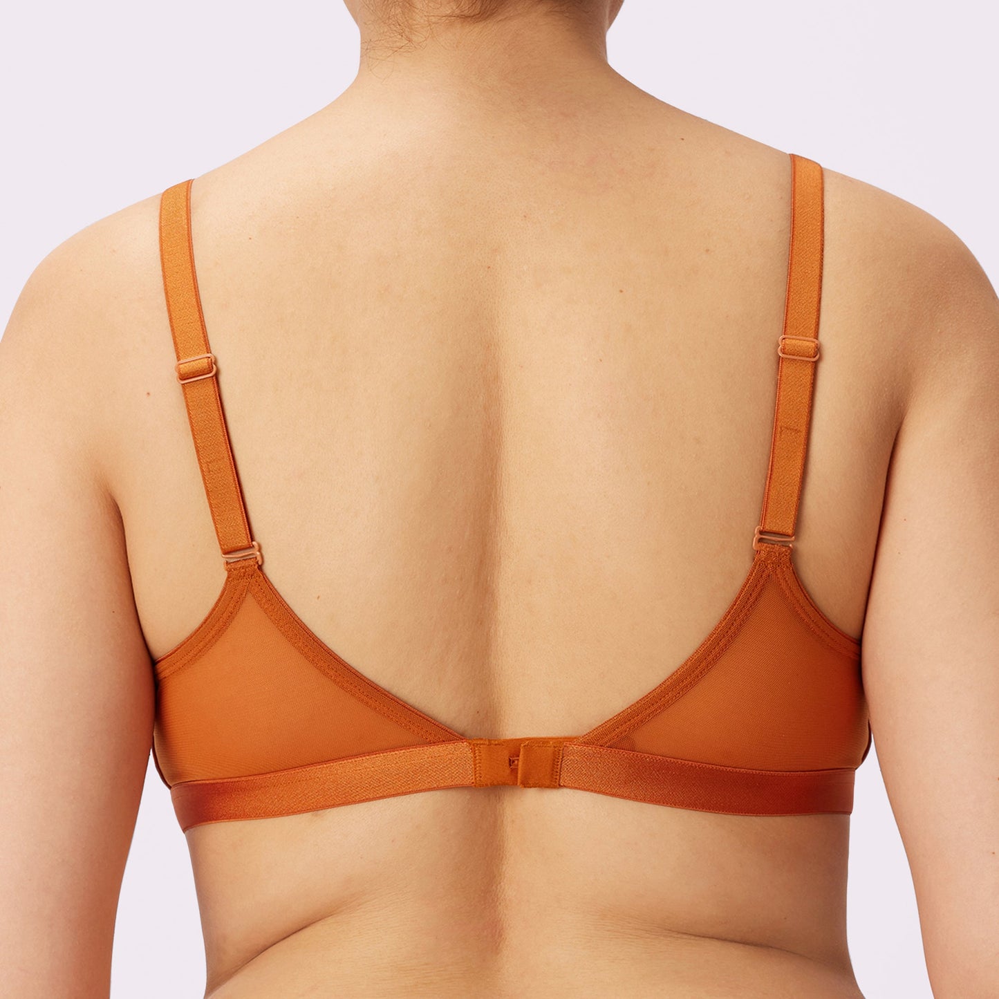 Triangle Bralette | Silky Mesh (Eightball)