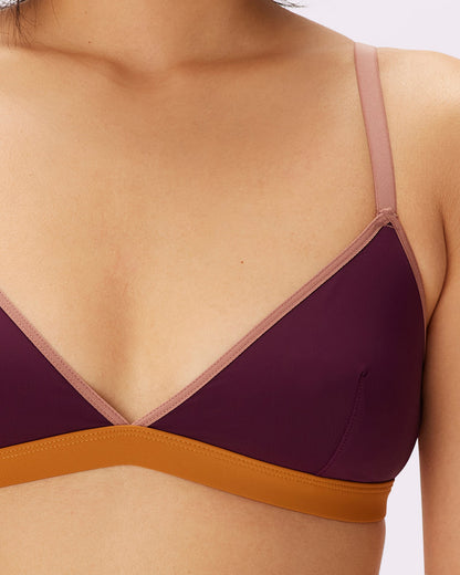Re:Play Triangle Bralette | Ultra-Soft Re:Play (Eightball)