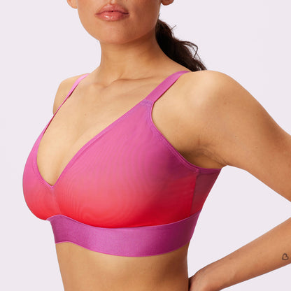 Triangle Bralette | Silky Mesh (Eightball)