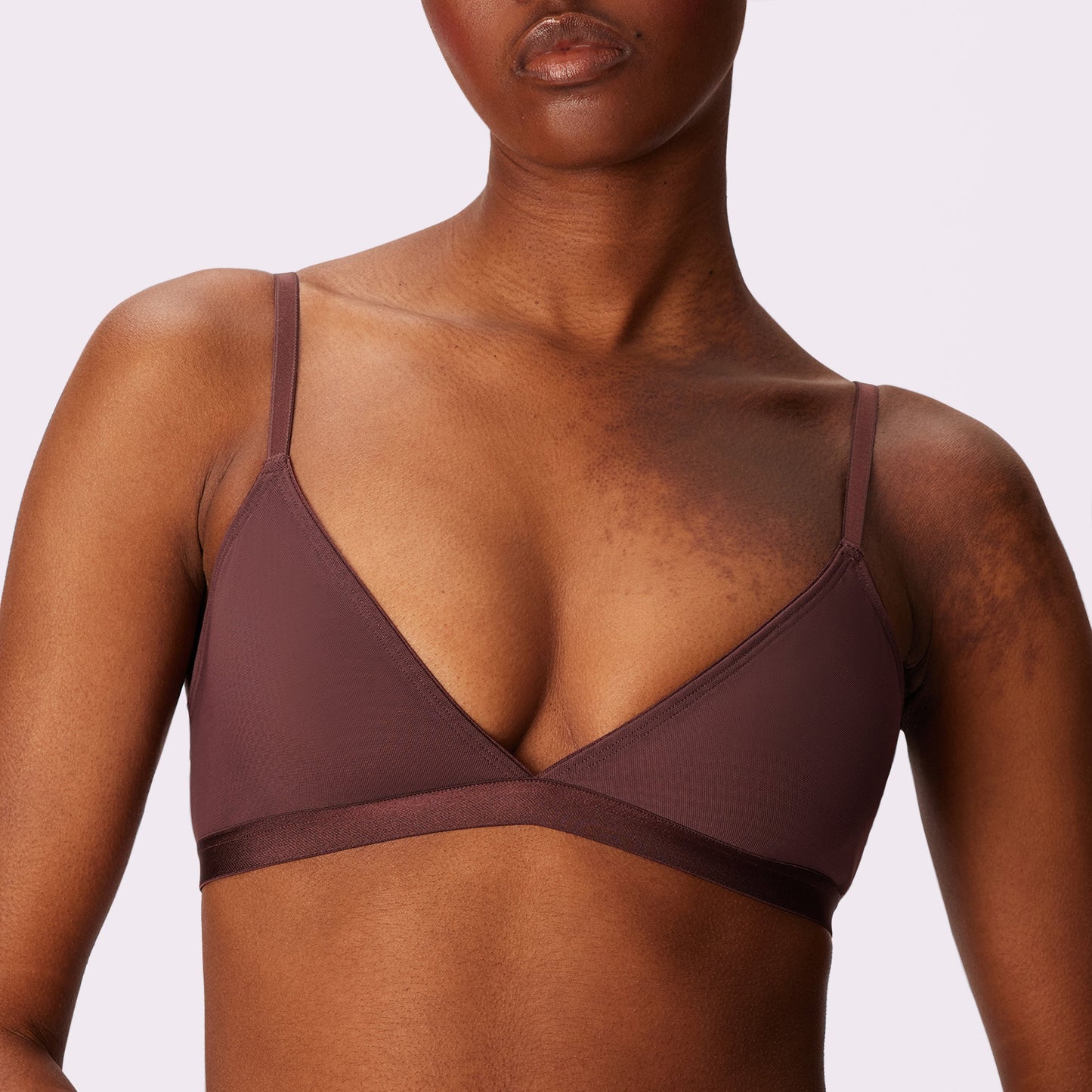 Triangle Bralette | Silky Mesh | Archive (Pony)