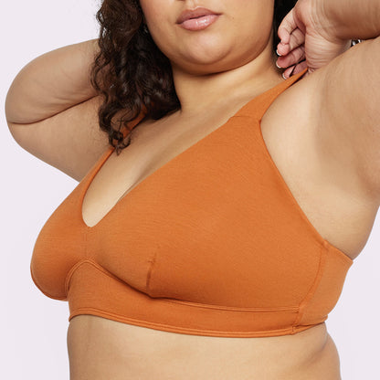 Cloud Triangle Bralette | SuperSoft | Archive (Red Clay)
