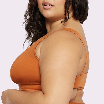Cloud Triangle Bralette | SuperSoft | Archive (Red Clay)