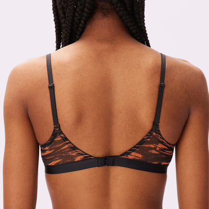 Triangle Bralette | Silky Mesh (Eightball)