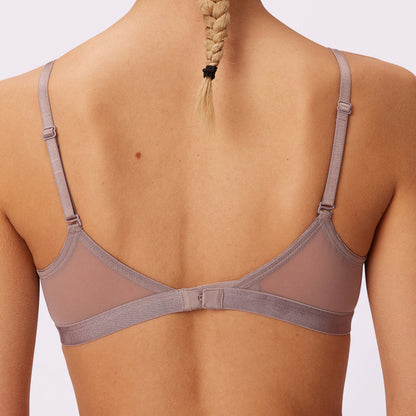 Triangle Bralette | Silky Mesh (Eightball)