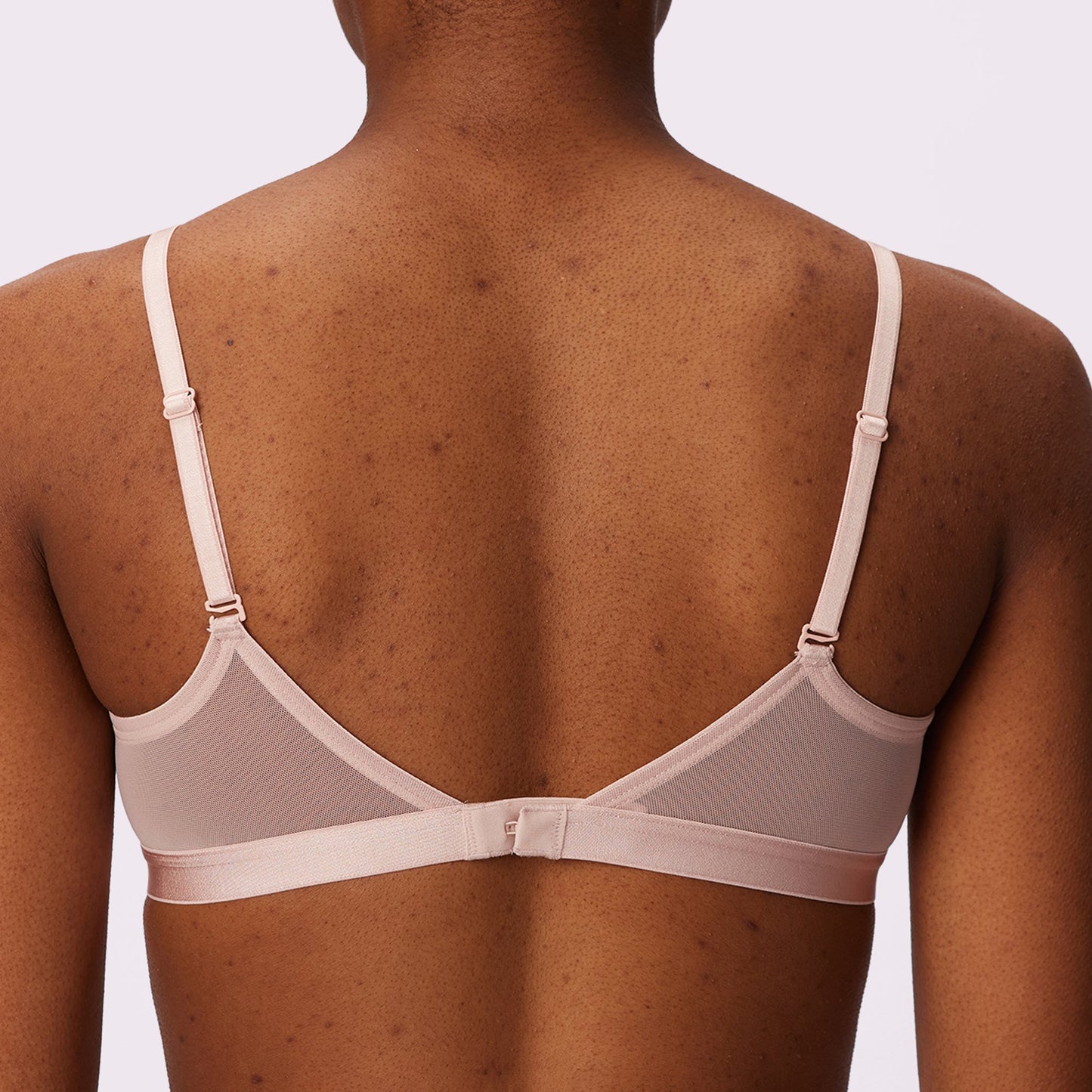 Triangle Bralette | Silky Mesh (Eightball)