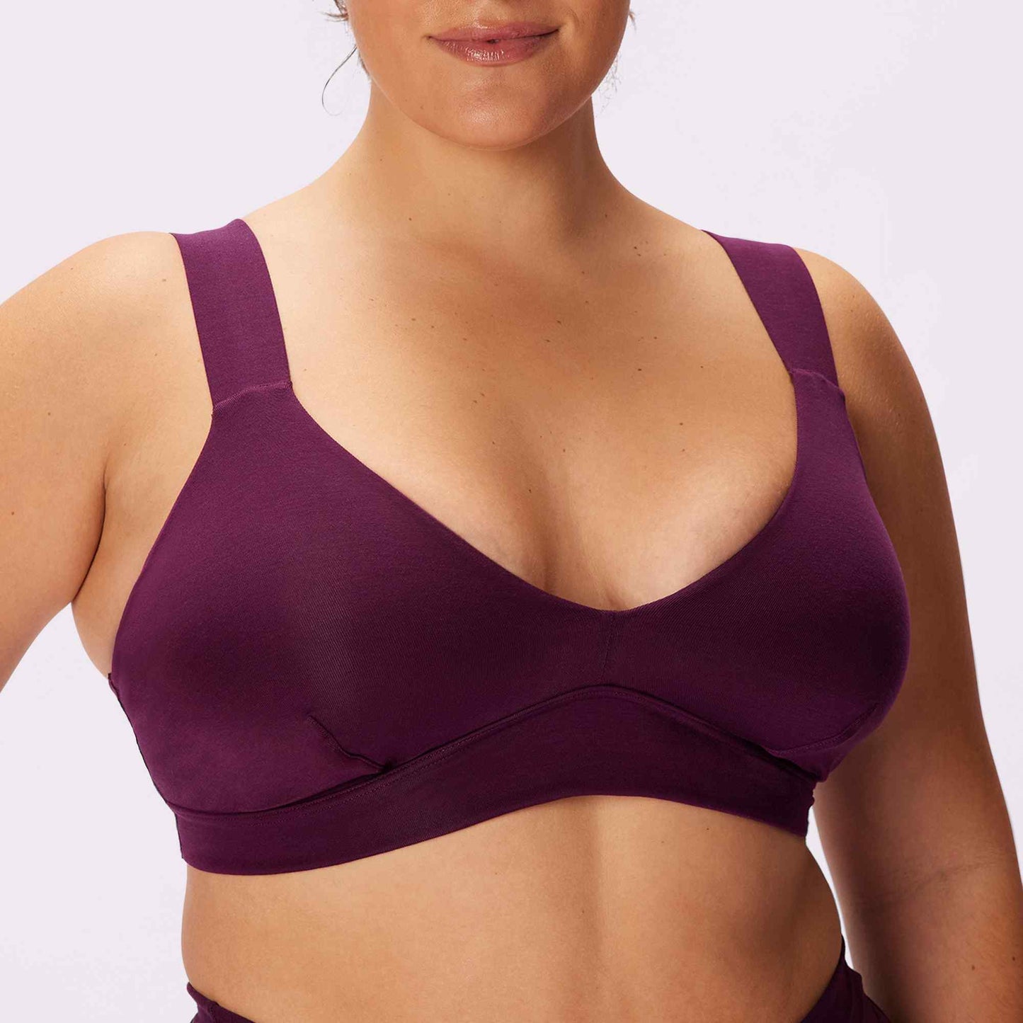Cloud Triangle Bralette | SuperSoft | Archive (Violette)
