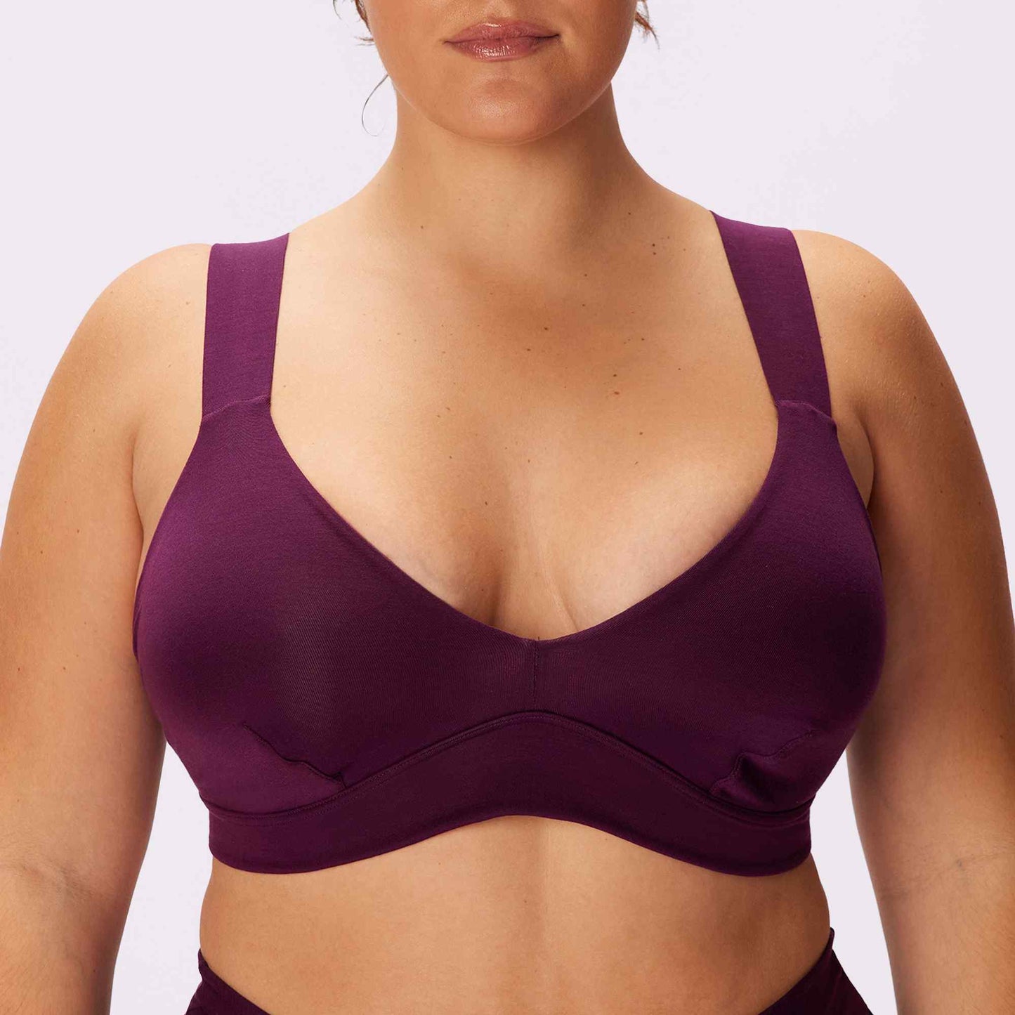 Cloud Triangle Bralette | SuperSoft | Archive (Violette)