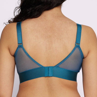 Triangle Bralette | Silky Mesh (Eightball)