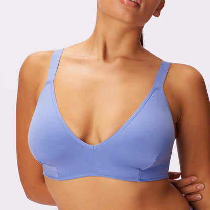 Vintage Soft Triangle Bralette | New:Cotton (Eightball)