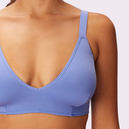 Vintage Soft Triangle Bralette | New:Cotton (Eightball)