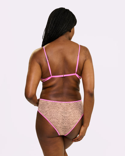 Dusk 'til Dawn Lace Triangle Bralette | Dusk 'til Dawn (Eraser)